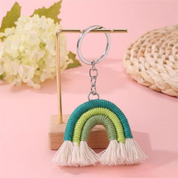 Rainbow Tassel Pendant