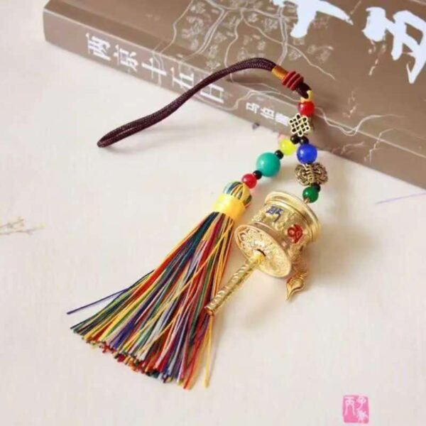 Tibetan Tassel Pendant