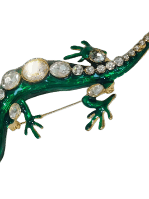 Gemstone brooch