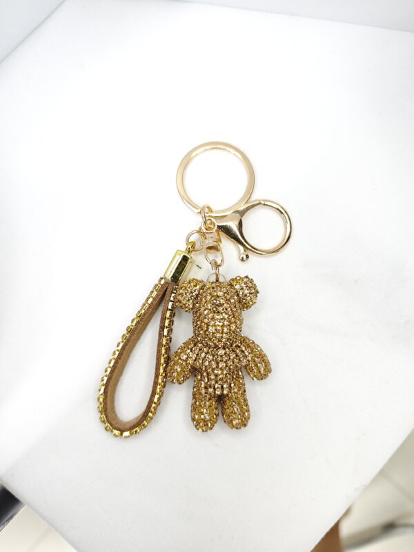 Full Diamond Bear pendant