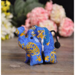 Thai Fabric Elephant Hanging Ornament