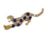 Gemstone brooch
