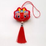 Chinese New Year Lion Dance Hanging Ornament
