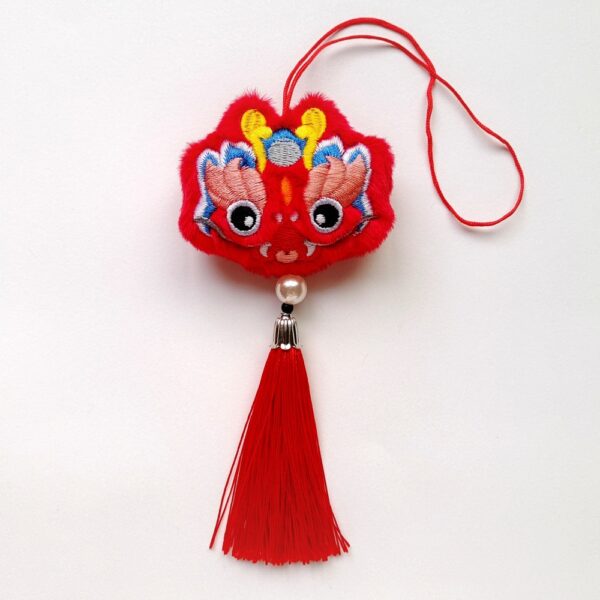 Chinese New Year Lion Dance Hanging Ornament