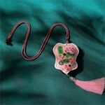 Chinese Dunhuang Embroidered Sachet Hangings-2