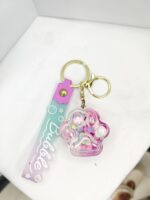 Colorful Flowing Sand Pendant