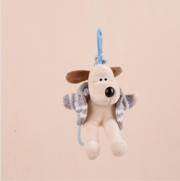 Dog stuffed toy pendant
