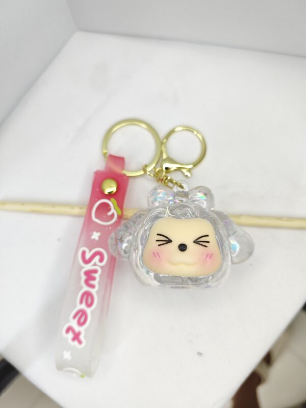 Colorful Flowing Sand Pendant