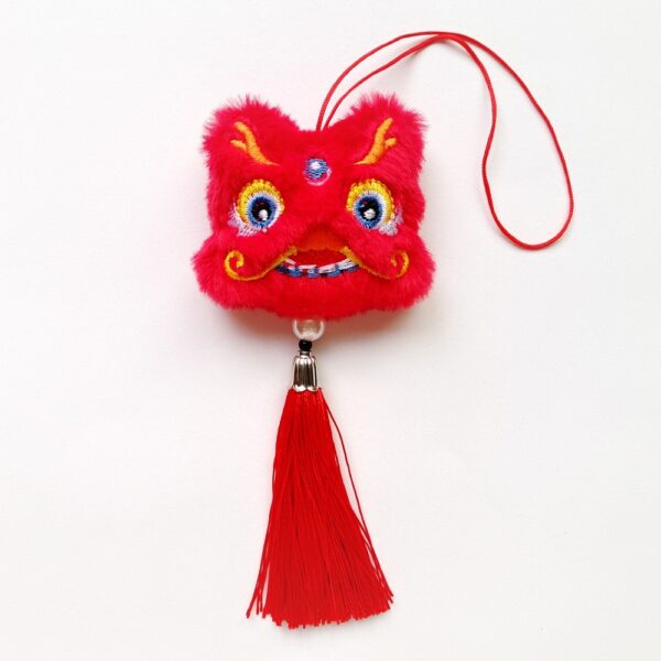 Chinese New Year Lion Dance Hanging Ornament
