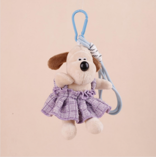 Dog stuffed toy pendant