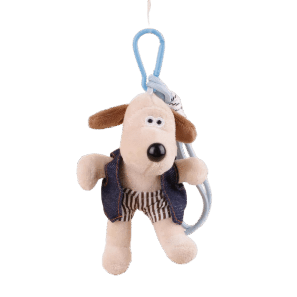 Dog stuffed toy pendant