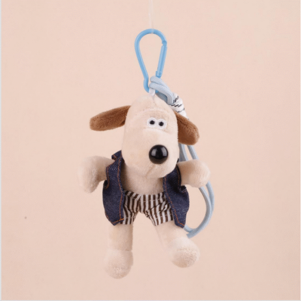 Dog stuffed toy pendant