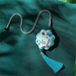 Chinese Dunhuang Embroidered Sachet Hangings-2