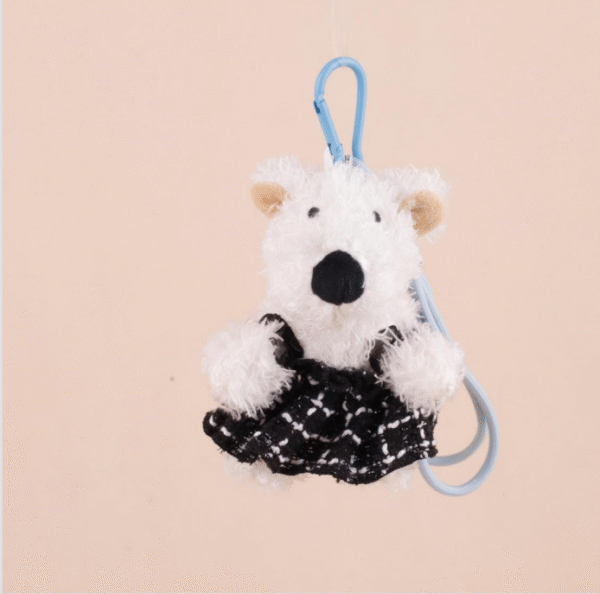 Dog stuffed toy pendant