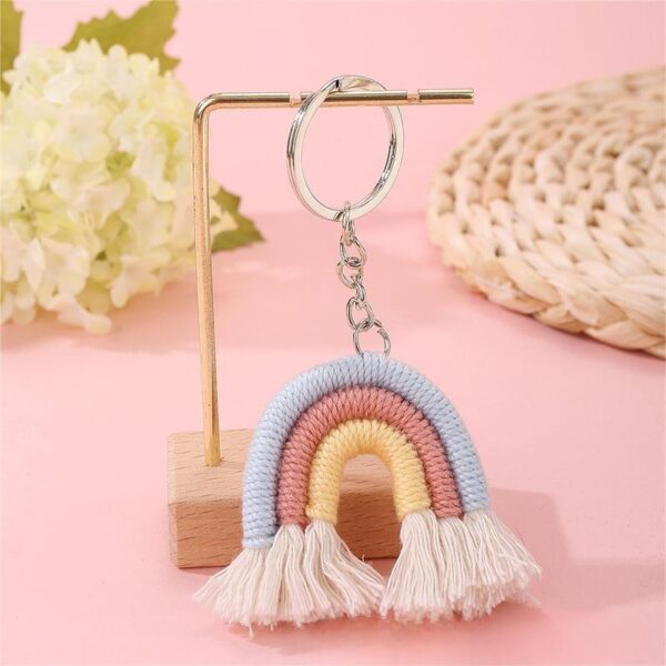 Rainbow Tassel Pendant