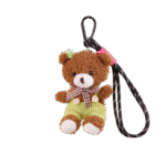 Brown Bear Plush Keychain
