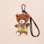 Brown Bear Plush Keychain