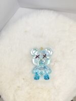 Colorful Faceted Graffiti Bear Pendant