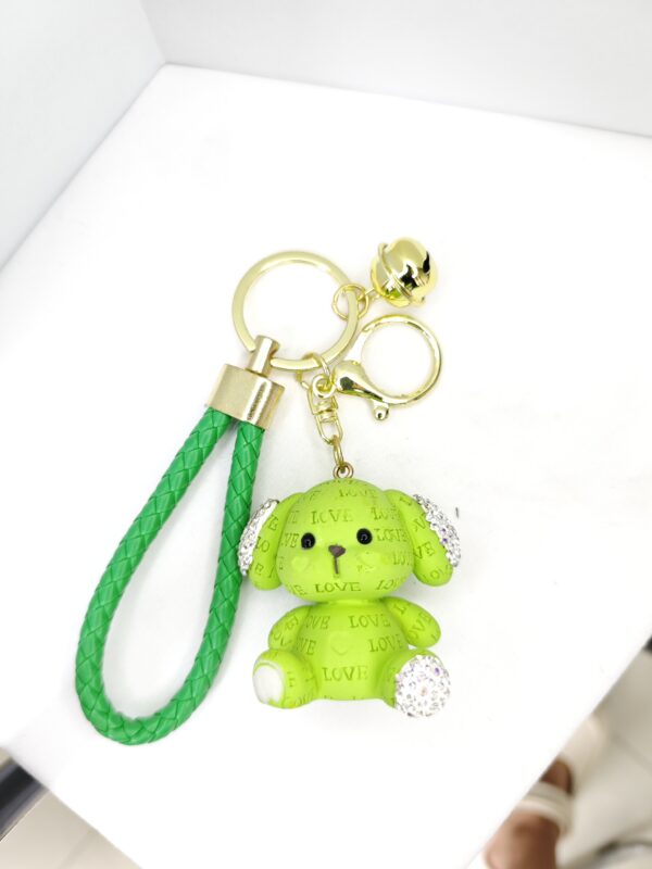 Alphabet dog pendant