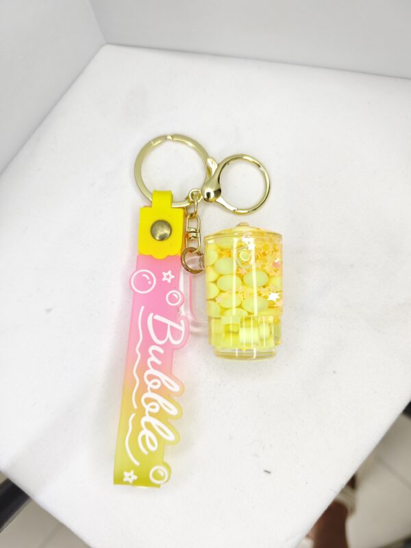 Colorful Flowing Sand Pendant