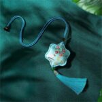 Chinese Dunhuang Embroidered Sachet Hangings-2