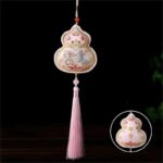 Chinese Dunhuang Embroidered Sachet Hangings-1