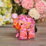 Thai Fabric Elephant Hanging Ornament