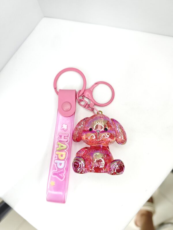 Alphabet dog pendant