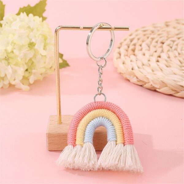 Rainbow Tassel Pendant