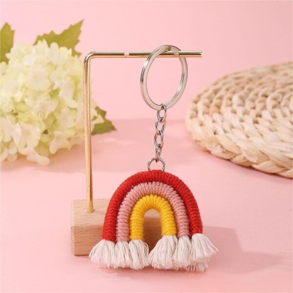 Rainbow Tassel Pendant