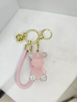 Diamond-encrusted Future Bear Pendant