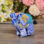 Thai Fabric Elephant Hanging Ornament