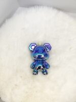 Colorful Faceted Graffiti Bear Pendant