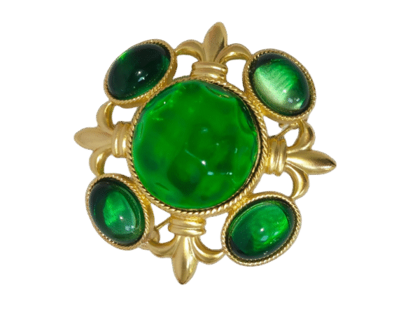Gemstone brooch
