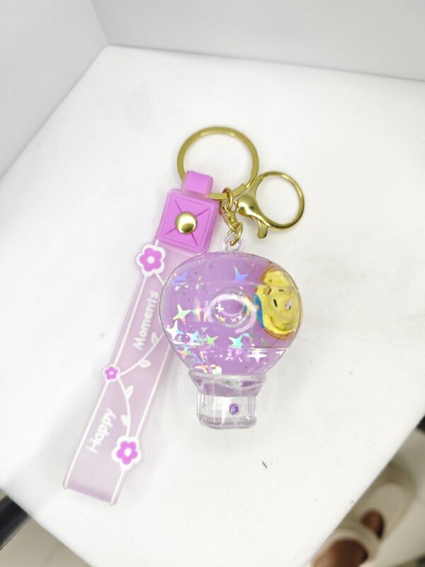 Colorful Flowing Sand Pendant