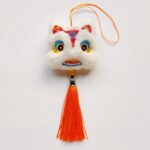 Chinese New Year Lion Dance Hanging Ornament