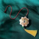 Chinese Dunhuang Embroidered Sachet Hangings-1