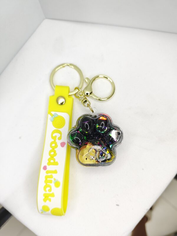 Colorful Flowing Sand Pendant