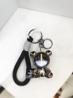 Electroplated Starry Bear pendant