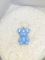 Electroplated Dazzling Future Bear pendant