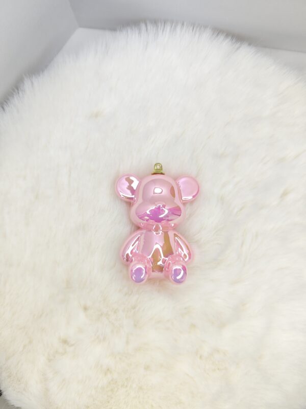 Electroplated Dazzling Future Bear pendant