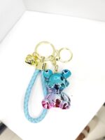 Electroplated Dazzling Future Bear pendant