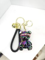 Electroplated Dazzling Future Bear pendant