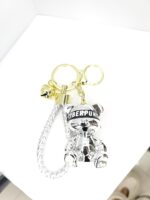 Electroplated Dazzling Future Bear pendant