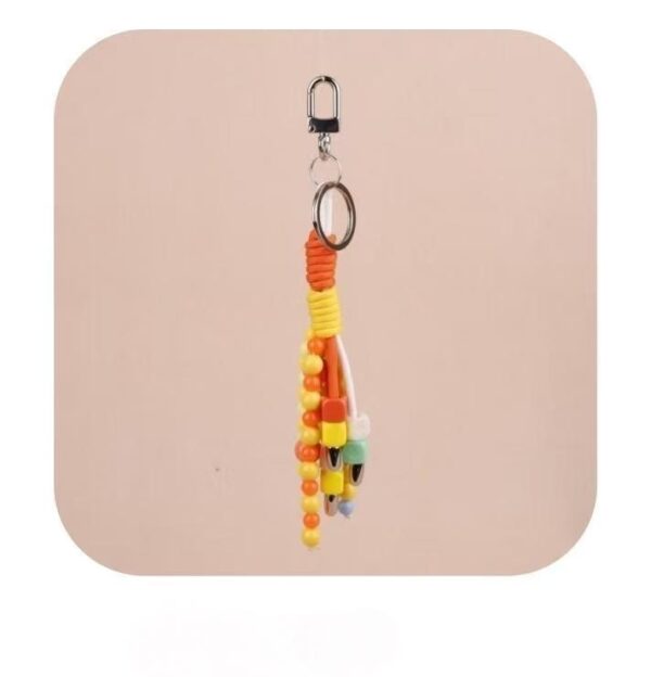 Bead and Tassel Charm-3
