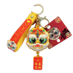 Lion Head Chinese Style Keychain-1