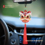 Awakened Lion Embroidered Decorative Piece