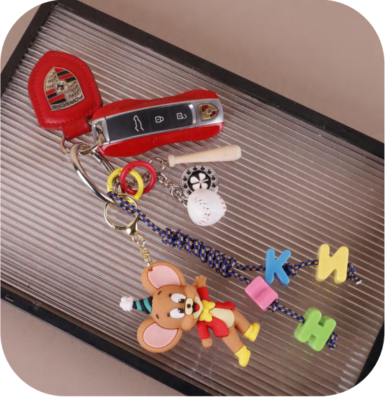 Tom and Jerry Pendant