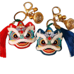 Awakened Lion Embroidered Decorative Piece