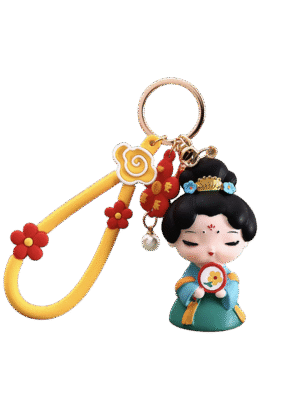 Chinese Traditional Tang Dynasty Lady Pendant